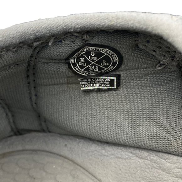 KEEN Blue Grey Closed Toe Washable Water Hiking Outdoor Shoes Sandals US 6 - Picture 16 of 16